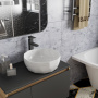 Раковина накладная на столешницу BAU Diamond D40, белая