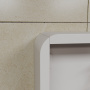 Зеркальный шкаф Bau Kups 45х80 White Edition, LED, сенсор на взмах, лев/прав., белый