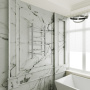 Полотенцесушитель электрический BAU Stil 40х80, 7 планок, универсальный, нерж. сталь полированная