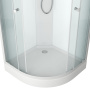 Душевая кабина BAU Dream 90x90х215, прозрачное закаленное стекло, белая