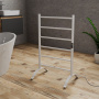 Полотенцесушитель дизайнерский электрический BAU Stil Floor White 90х50, белый матовый