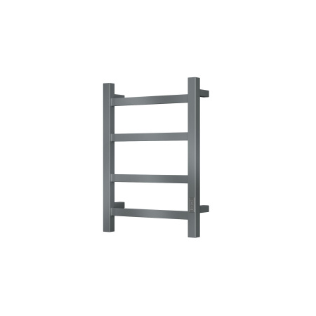 Полотенцесушитель электрический профильный Маргроид BAU Gun Grey В81/10 40х60, П4 темно-серый металлик с таймером, универсальное подключение