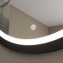 Зеркало Bau Loft D80, круглое, LED подсветка, сенсорный выключатель