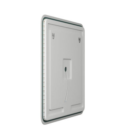 Зеркало Bau Palace Limited Edition 800х800, сенсор на взмах, c LED подсветкой, защитный корпус с высокой светопроницаемостью, теплый свет