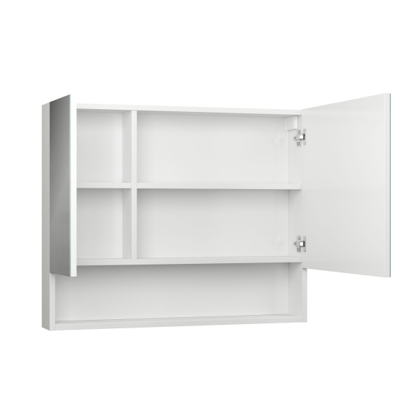 Шкаф-зеркало для ванной Bau Dream 80, белый