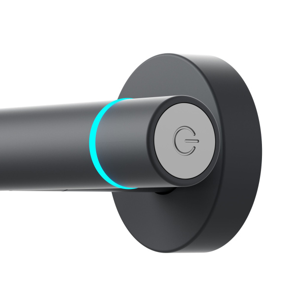 Полотенцесушитель электрический BAU E Gun Grey 41х53, темно-серый металлик