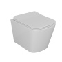 Комплект BAU 6 в 1: инсталляция BAU PRO, Унитаз подвесной безободковый Bau Stil 49x35, сиденье дюропласт микролифт, клавиша Stil Gun Grey, темно-серый металлик
