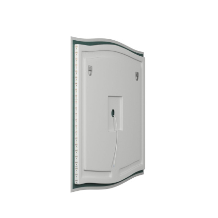 Зеркало Bau Plaza Limited Edition 750х745, сенсор на взмах, c LED подсветкой, защитный корпус с высокой светопроницаемостью, теплый свет