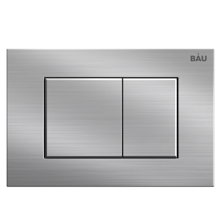 Комплект BAU 6 в 1: инсталляция BAU PRO, унитаз подвесной безободковый Bau Spectrum PRO, сиденье быстросъемное микролифт, клавиша BAU Stil антивандальная, нержавеющая сталь