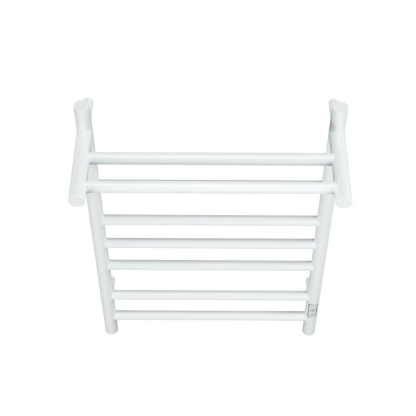 Полотенцесушитель электрический с полкой BAU Stil Shelf 50х80, 7 планок, универсальный, белый полуматовый