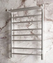 Полотенцесушитель электрический с полкой BAU Stil Shelf 50х80, 7 планок, универсальный, нерж. сталь полированная