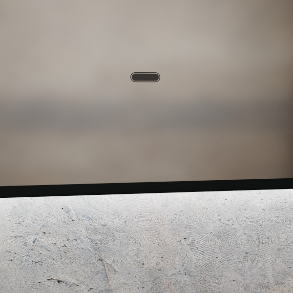 Зеркало Bau Black Rand 100х70, с LED фоновой подсветкой, бесконтактным сенсором, черной окантовкой