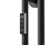 Полотенцесушитель дизайнерский электрический BAU Wall Clip Gun Grey 120х30, темно-серый металлик
