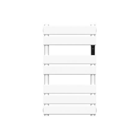 Полотенцесушитель дизайнерский электрический BAU Spectrum White 70х40, подключение справа, белый матовый