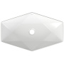 Раковина накладная со смесителем и выпуском (на столешницу BAU Crystal 64х40, белая + смеситель Hotel Black, черный, выпуск клик-клак черный)